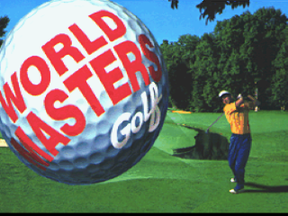 World Masters Golf title screen for Super Nintendo